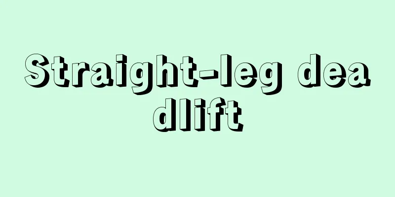 Straight-leg deadlift