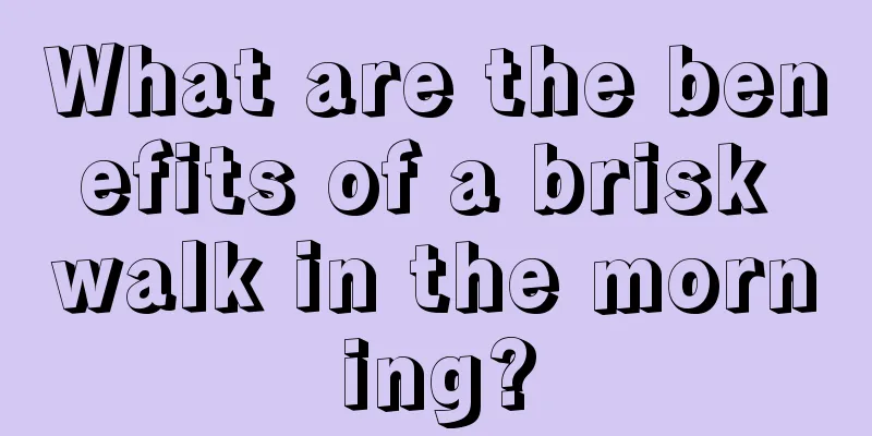 What are the benefits of a brisk walk in the morning?