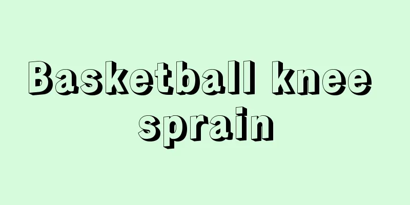 Basketball knee sprain