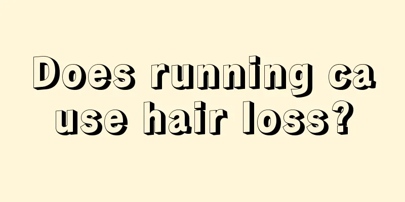 Does running cause hair loss?