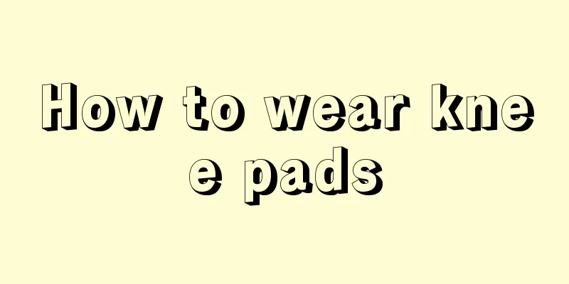 How to wear knee pads