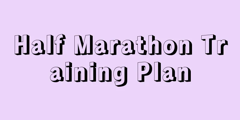 Half Marathon Training Plan