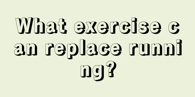 What exercise can replace running?