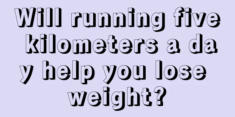 Will running five kilometers a day help you lose weight?