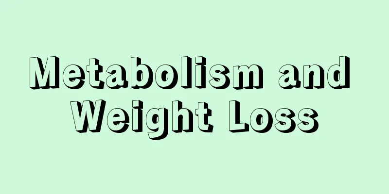 Metabolism and Weight Loss