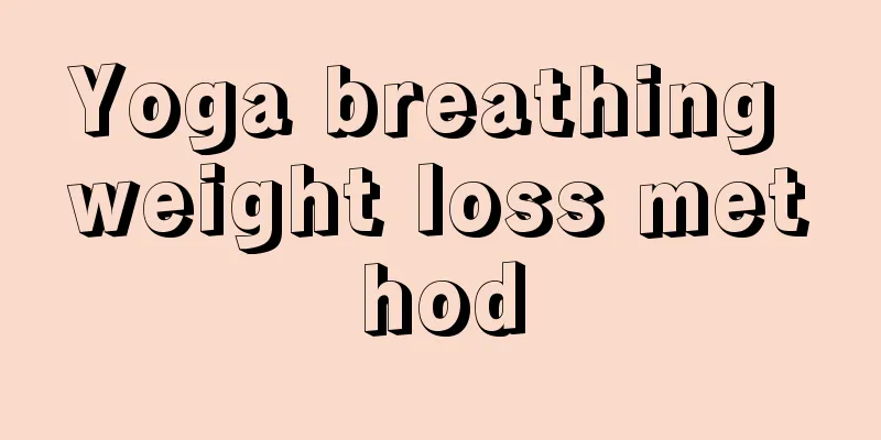 Yoga breathing weight loss method