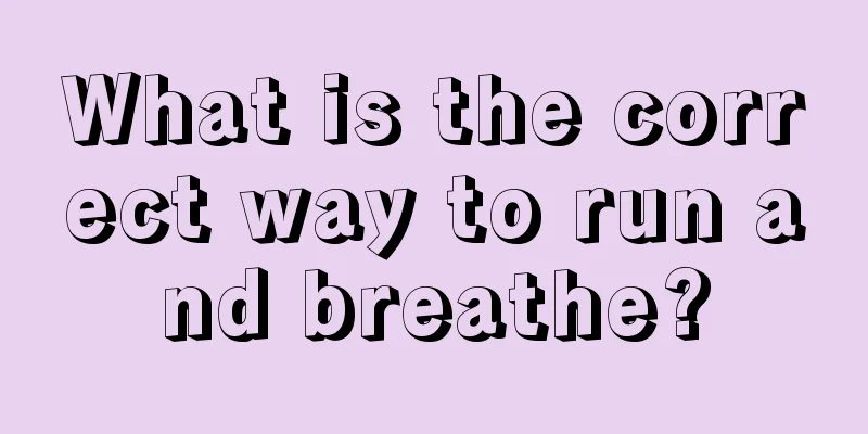 What is the correct way to run and breathe?