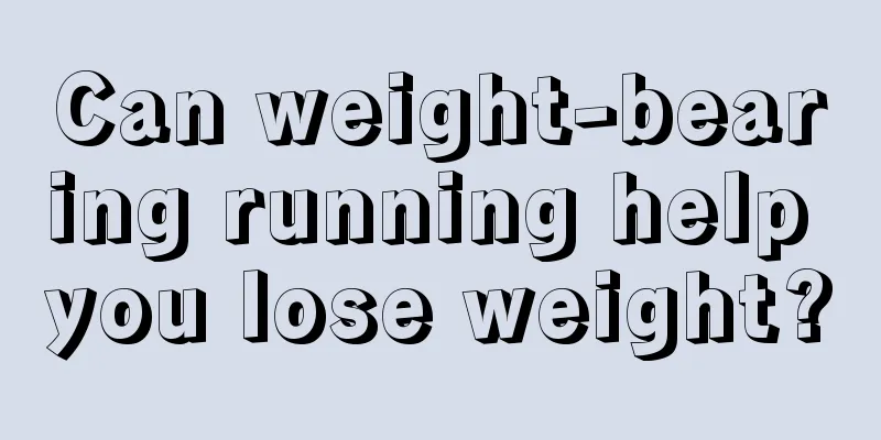 Can weight-bearing running help you lose weight?