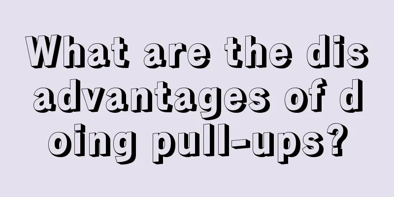 What are the disadvantages of doing pull-ups?