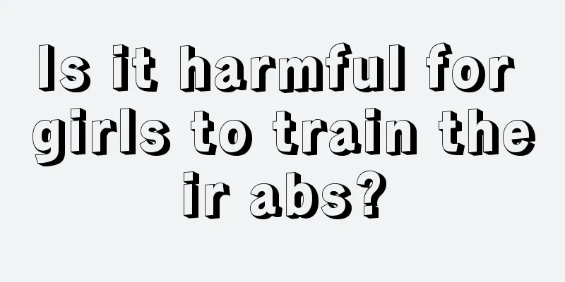 Is it harmful for girls to train their abs?