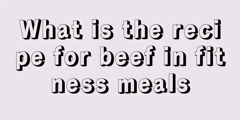 What is the recipe for beef in fitness meals