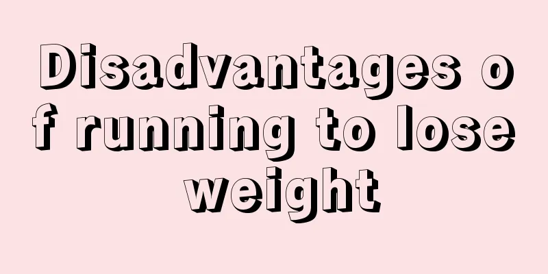 Disadvantages of running to lose weight