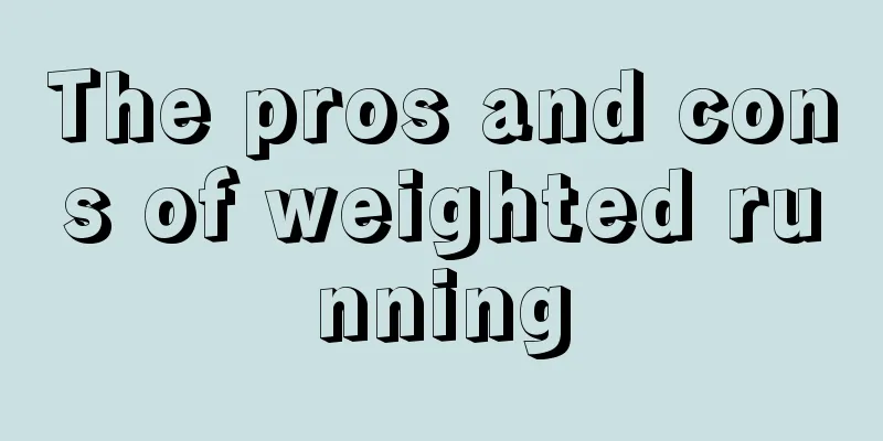 The pros and cons of weighted running