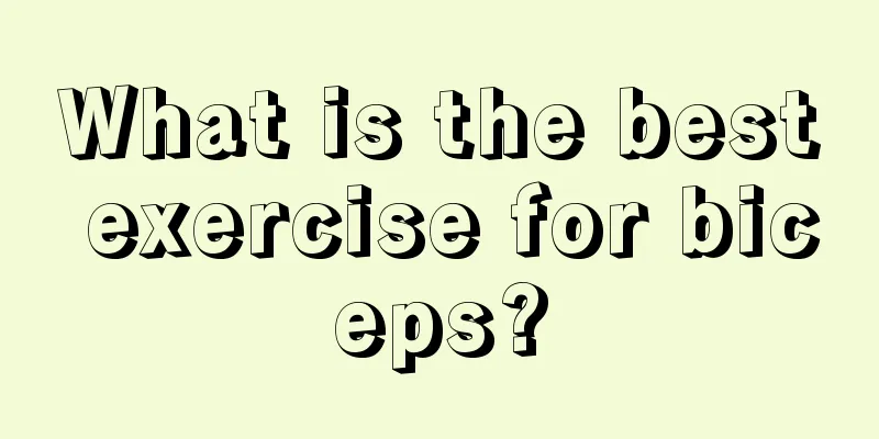 What is the best exercise for biceps?