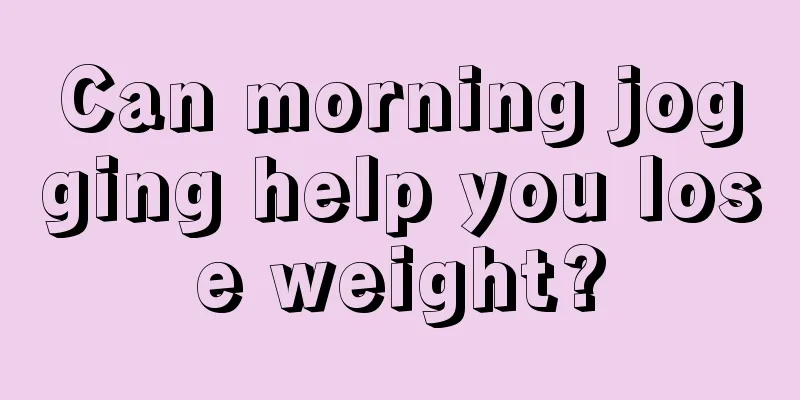 Can morning jogging help you lose weight?