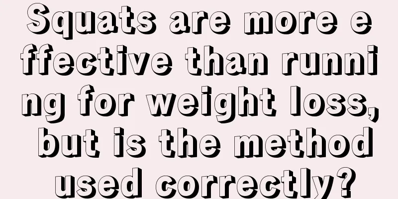 Squats are more effective than running for weight loss, but is the method used correctly?