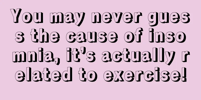 You may never guess the cause of insomnia, it’s actually related to exercise!