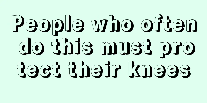 People who often do this must protect their knees