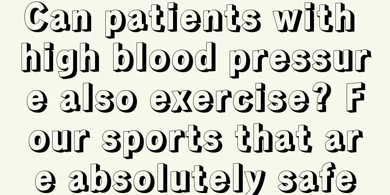 Can patients with high blood pressure also exercise? Four sports that are absolutely safe