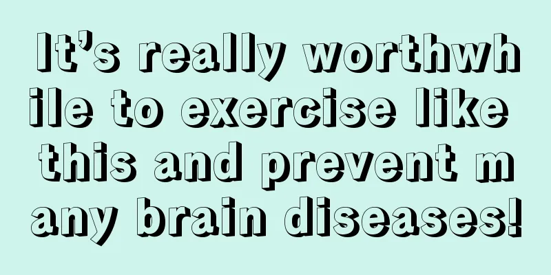 It’s really worthwhile to exercise like this and prevent many brain diseases!