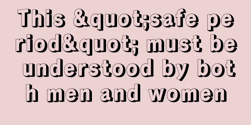 This "safe period" must be understood by both men and women