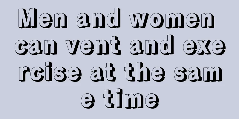 Men and women can vent and exercise at the same time