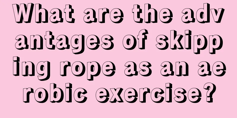 What are the advantages of skipping rope as an aerobic exercise?