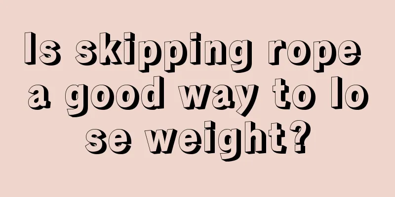 Is skipping rope a good way to lose weight?