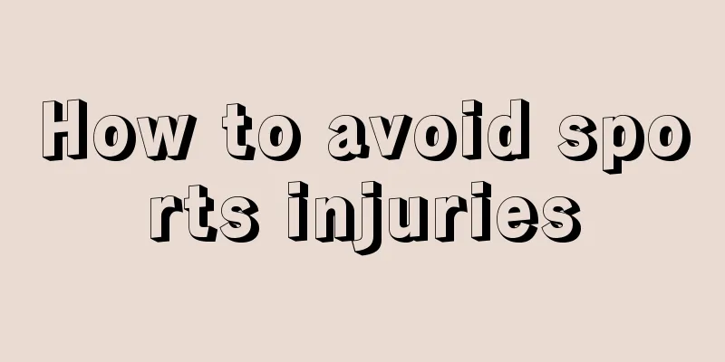 How to avoid sports injuries