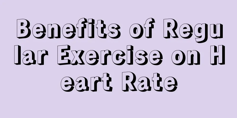 Benefits of Regular Exercise on Heart Rate