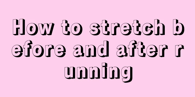 How to stretch before and after running