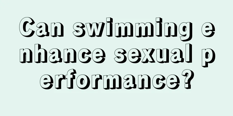 Can swimming enhance sexual performance?