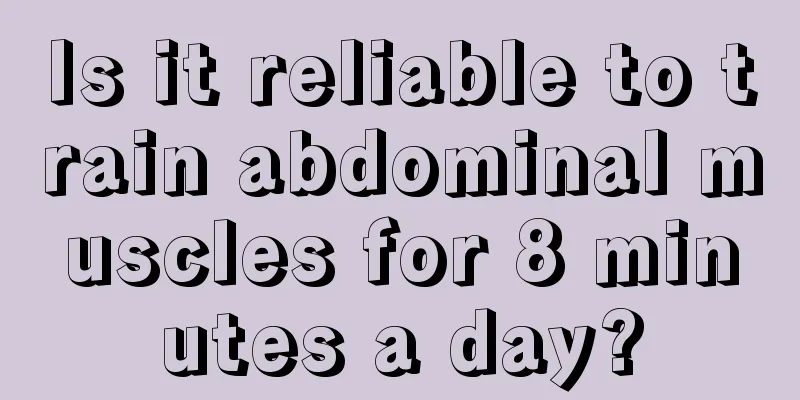 Is it reliable to train abdominal muscles for 8 minutes a day?