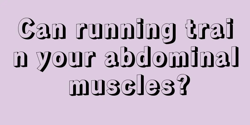 Can running train your abdominal muscles?