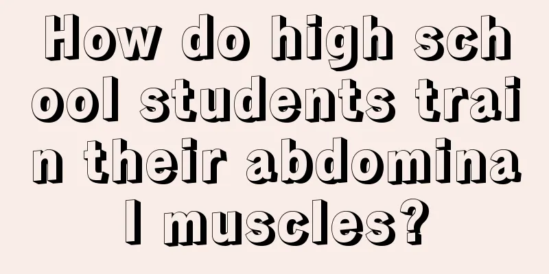 How do high school students train their abdominal muscles?