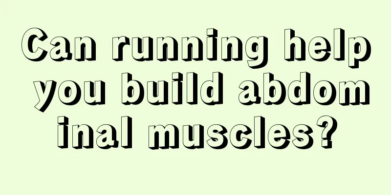 Can running help you build abdominal muscles?