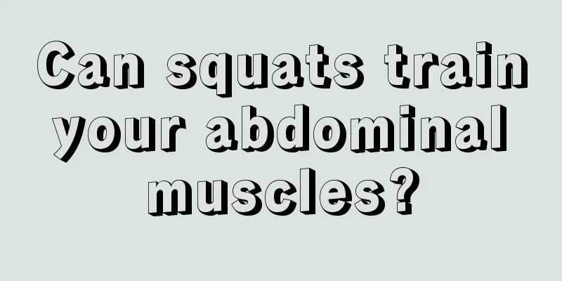 Can squats train your abdominal muscles?