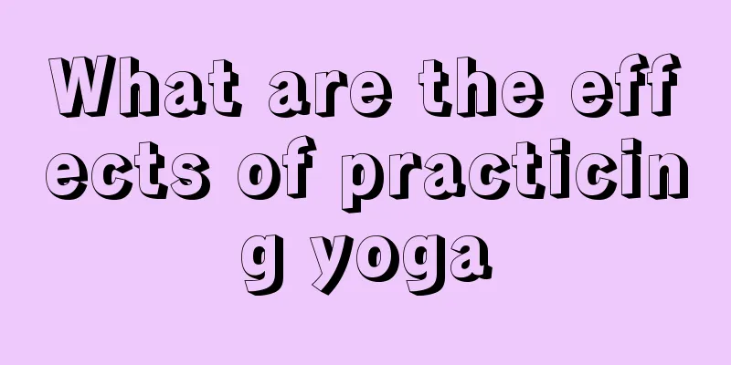 What are the effects of practicing yoga