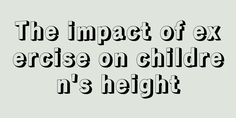 The impact of exercise on children's height