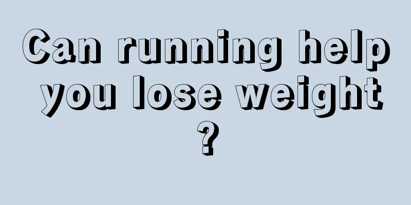 Can running help you lose weight?