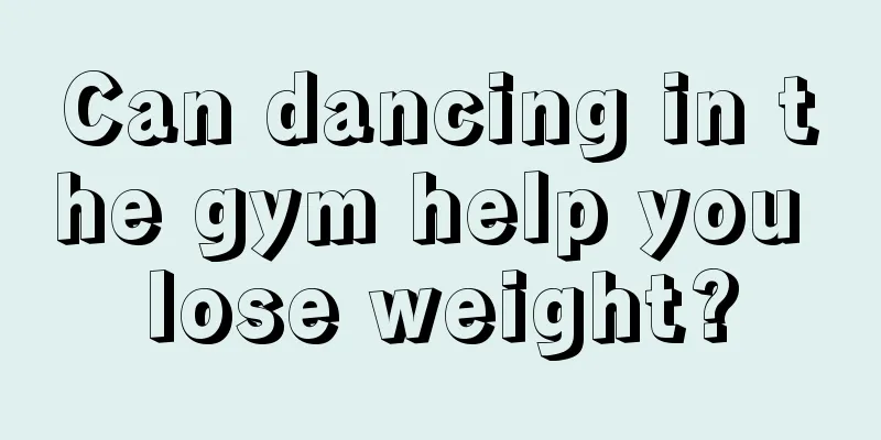 Can dancing in the gym help you lose weight?