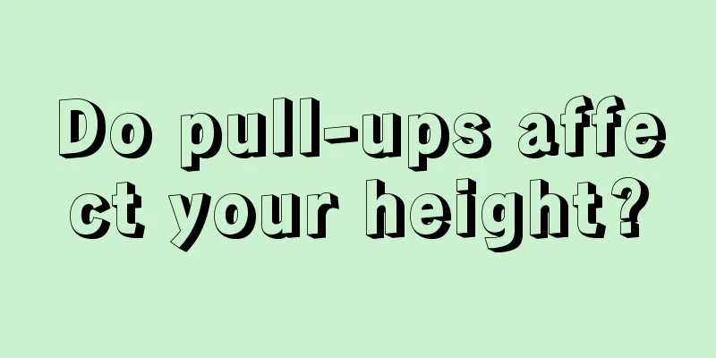 Do pull-ups affect your height?