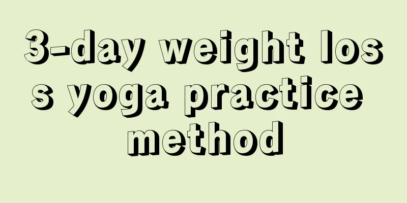 3-day weight loss yoga practice method