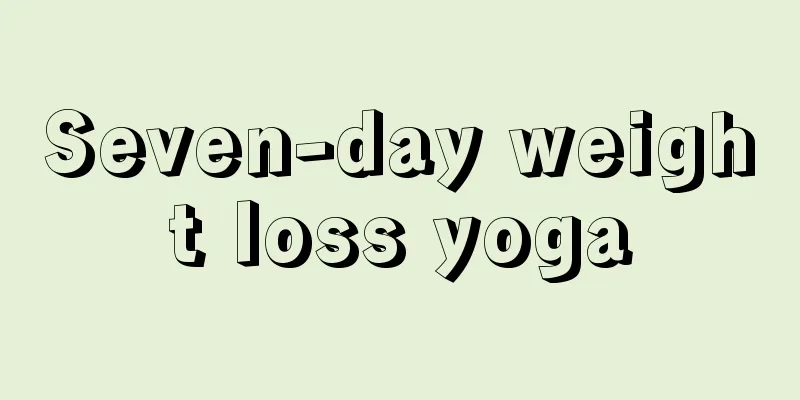 Seven-day weight loss yoga