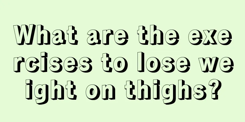 What are the exercises to lose weight on thighs?