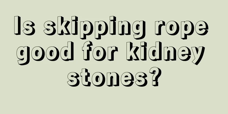 Is skipping rope good for kidney stones?