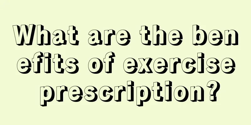 What are the benefits of exercise prescription?