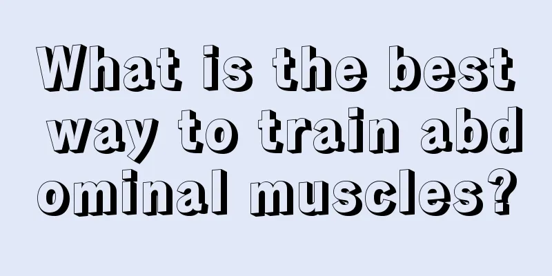 What is the best way to train abdominal muscles?