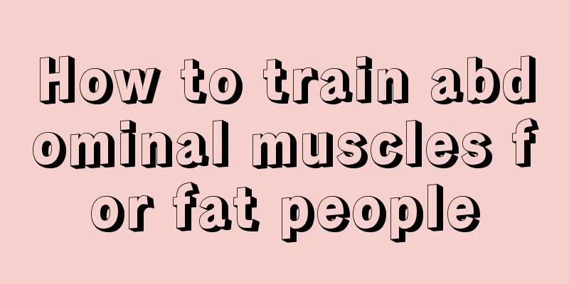 How to train abdominal muscles for fat people