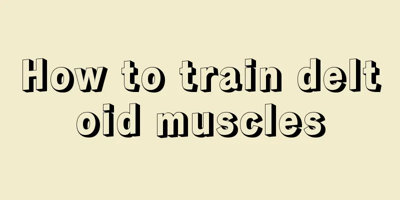 How to train deltoid muscles